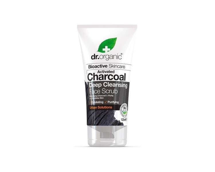 Dr Organic Charcoal Face Scrub 152g