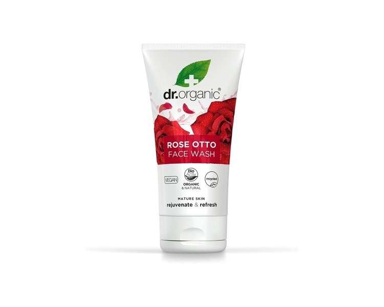 Dr Organic Rose Otto Creamy Face Wash 0.18kg