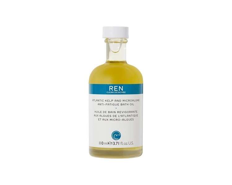 REN Clean Skincare Atlantic Kelp and Microalgae Anti-Fatigue Bath Oil 110ml