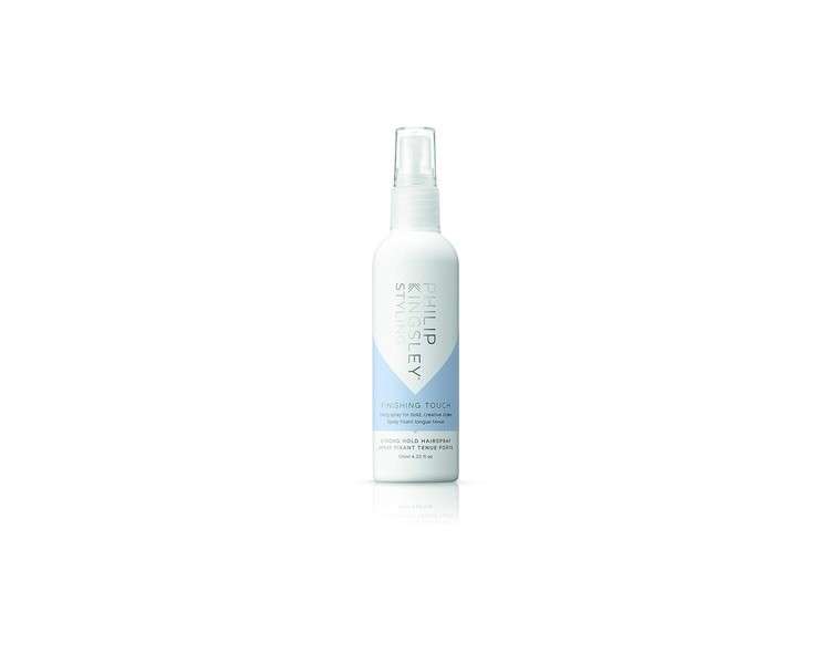 PHILIP KINGSLEY Finishing Touch Strong Hold Hairspray for Styling Frizz Control Shine Fixing Style Setting Holding Hair Spray Flexible Lightweight Non-Sticky 4.22oz