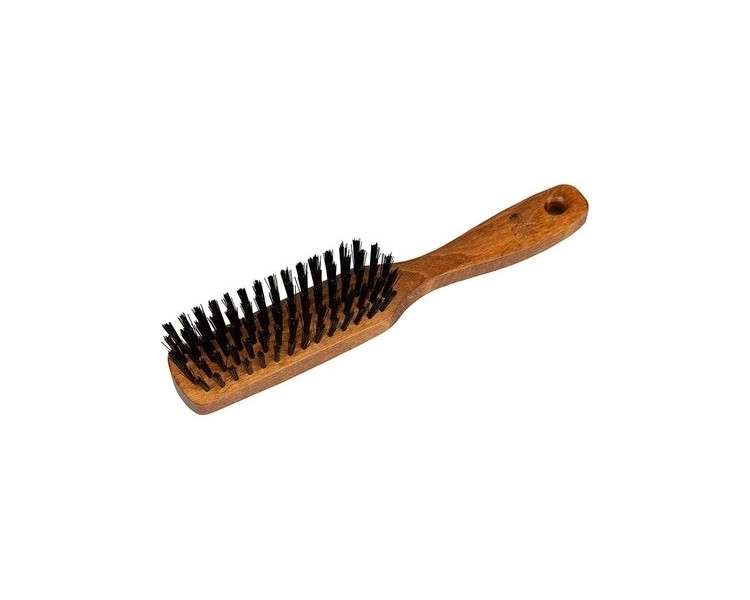 The Bluebeards Revenge Vegan Friendly Beard Brush for Men Synthetic Bristle Beard and Moustache Brush to Soften and Style Facial Hair One Size