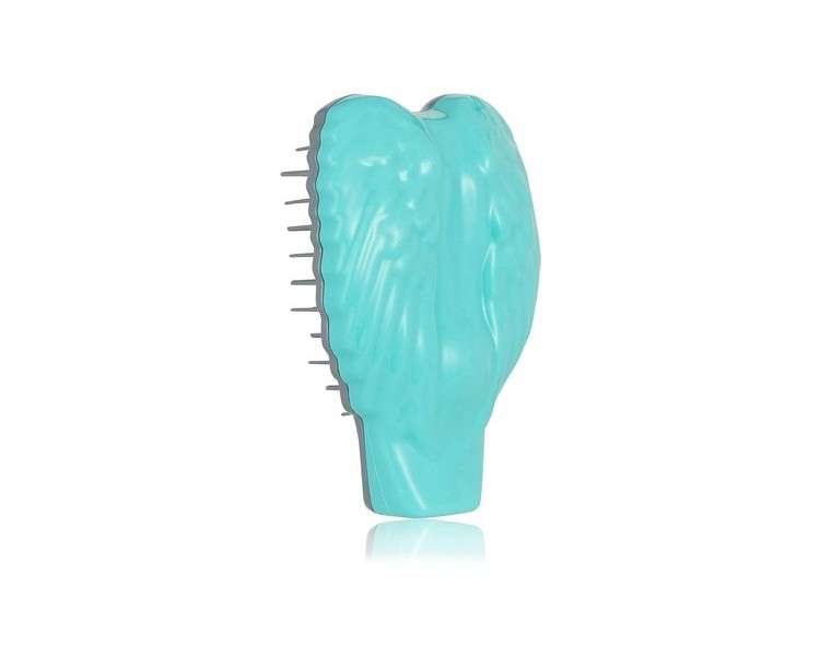 Tangle Angel Reborn Compact Detangling Brush Aqua White