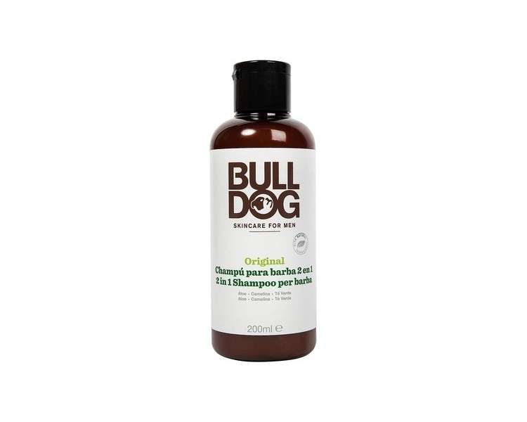 Bulldog Original Beard Shampoo & Conditioner for Men 200ml