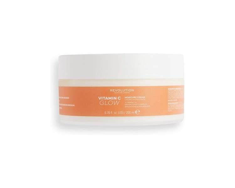 Revolution Skincare London Vitamin C Glow Moisture Cream 200ml