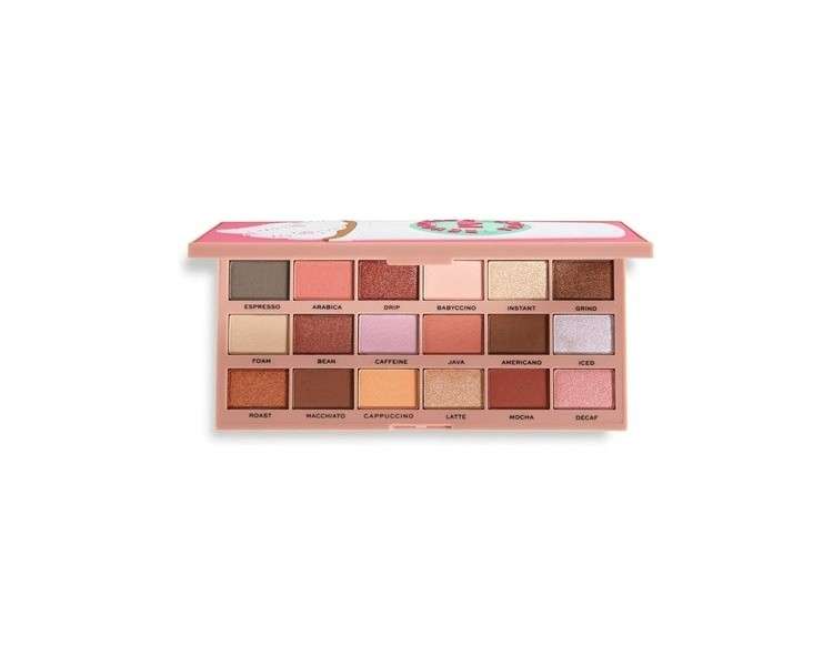 Makeup Revolution I Heart Revolution Coffee Eyeshadow Palette 22g