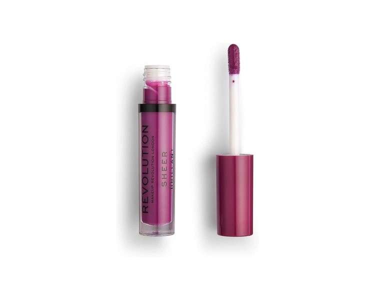 Makeup Revolution Sheer Lip Lipgloss Vixen 145 3.5ml