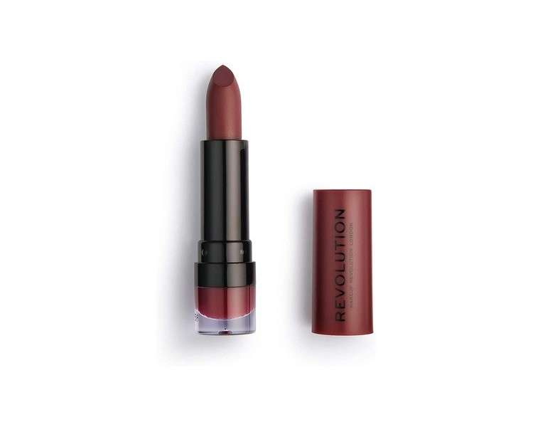 Makeup Revolution Plum 148 Matte Lipstick