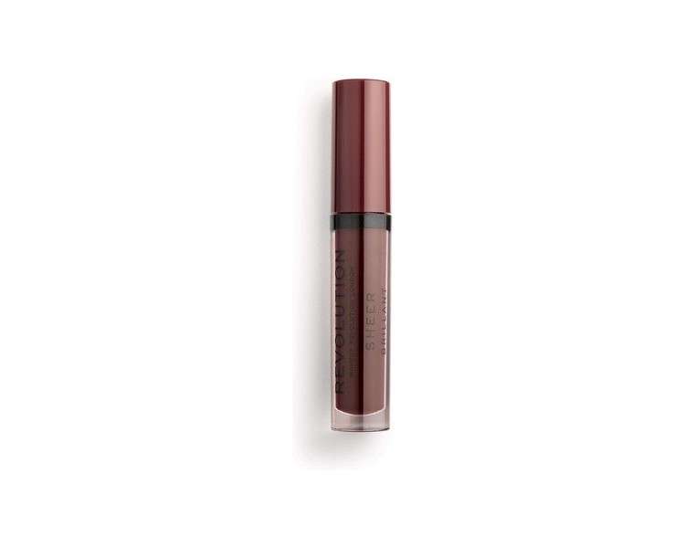 Revolution Beauty London Gloss Sheer Lip 148 Plum 3ml