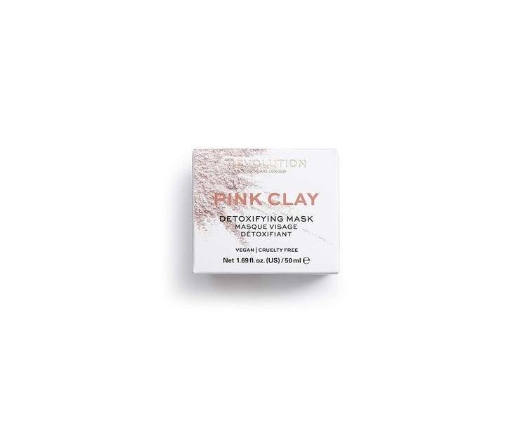 Revolution Skincare Pink Clay Detoxifying Face Mask 50ml