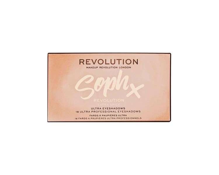 Revolution Sophx Extra Spice Eye Shadow Palette 18 x 0.8g