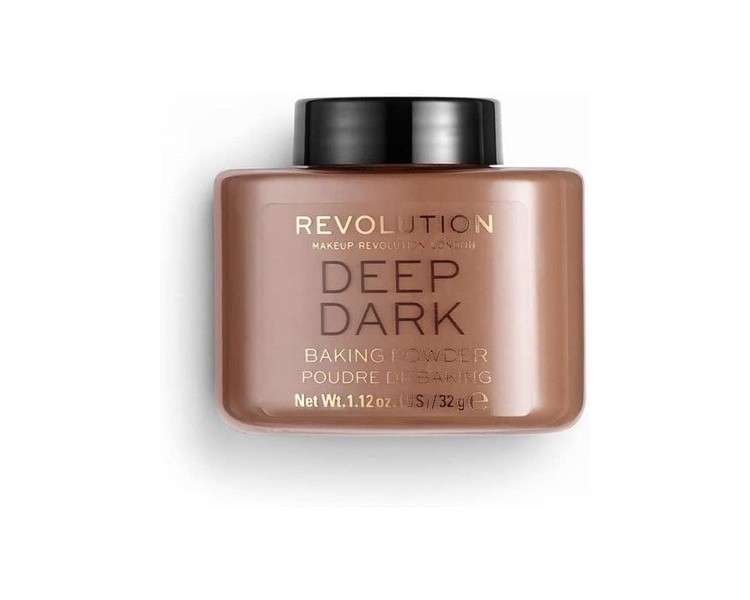 Makeup Revolution Loose Baking Powder Deep Dark 32g