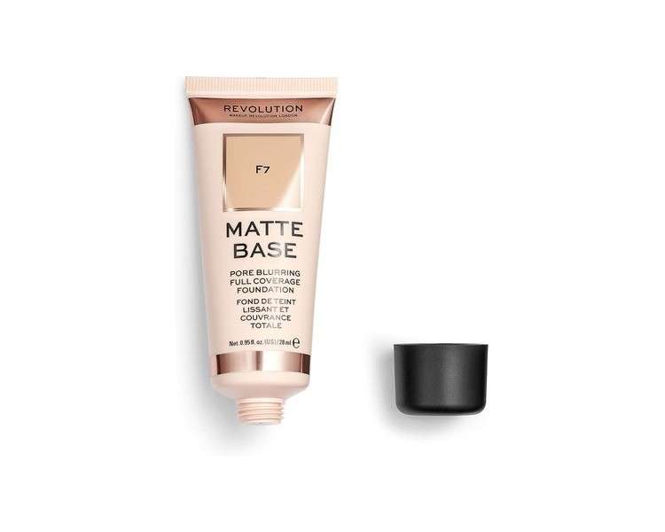 Makeup Revolution Matte Base Foundation F7 28ml