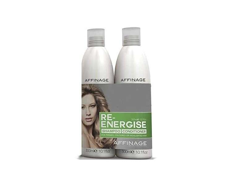 Affinage Re-Energise Shampoo & Conditioner Duo 300ml