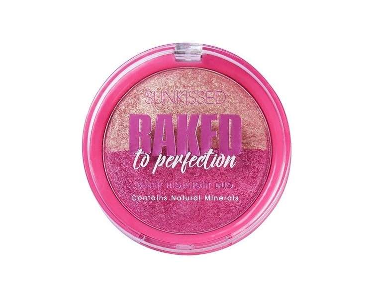 Sunkissed Baked To Perfection Blush & Highlight Duo 17g