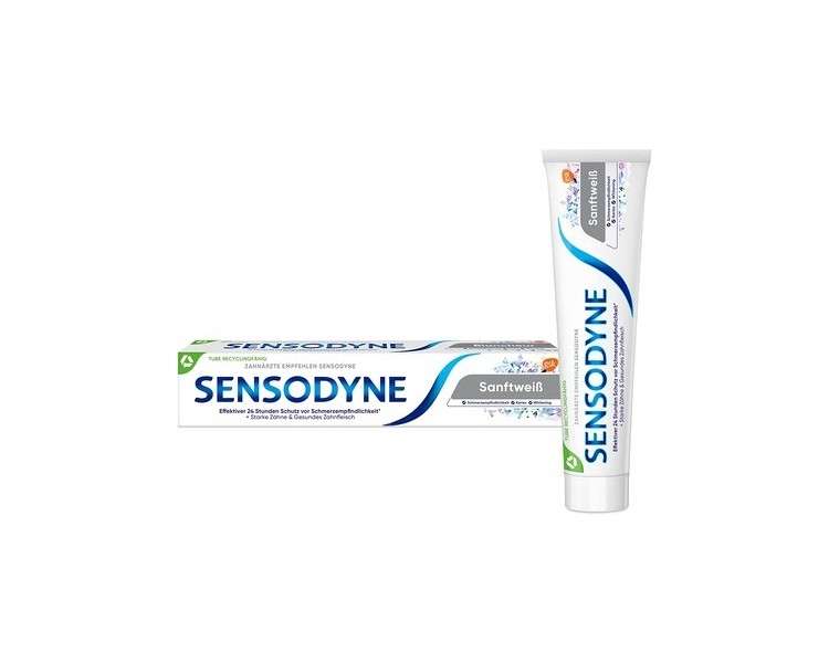 Sensodyne Sanftweiß Daily Toothpaste with Fluoride 75ml