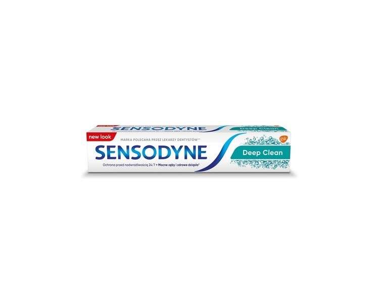 Sensodyne Toothpaste with fluoride Deep Clean 75ml