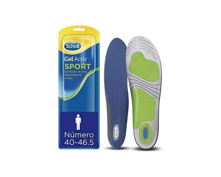 Scholl Gel Activ Plant Sport Men's Standard Size 40-46.5