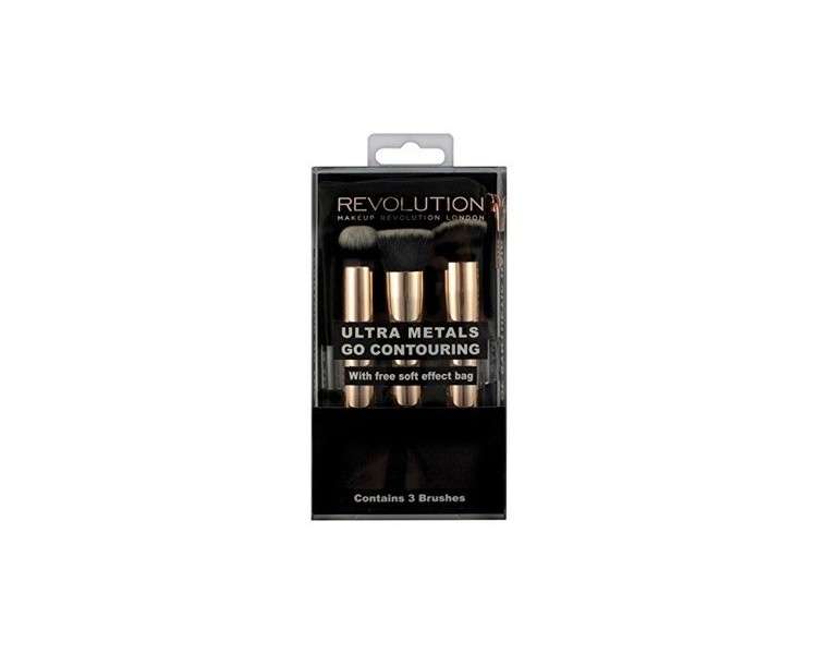 Revolution Ultra Metals Go Contouring Brush Set