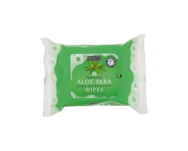 Beauty Formulas Aloe Makeup Remover Wipes