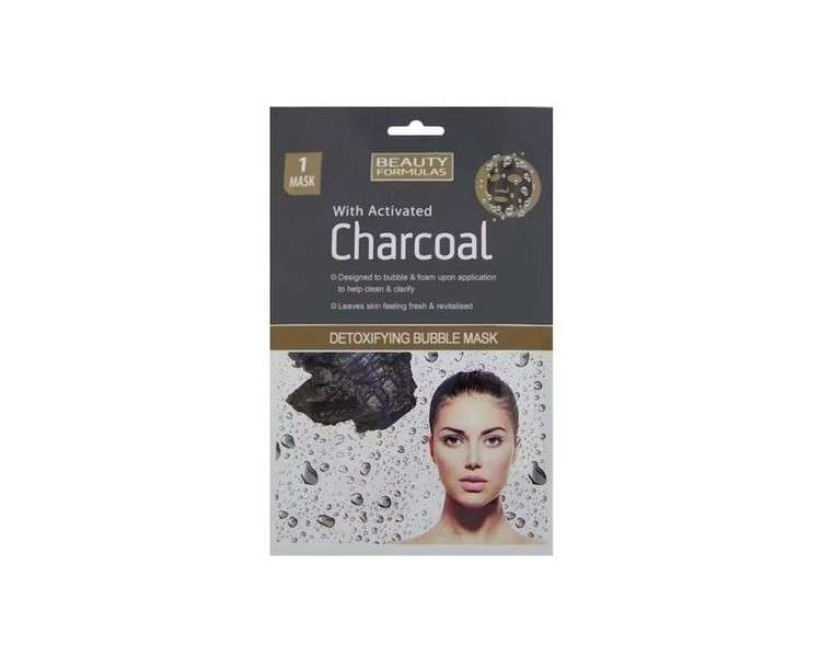 Beauty Formulas Charcoal Detoxifying Bubble Mask