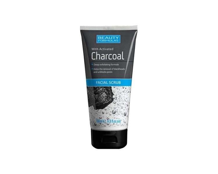 Beauty Formulas Charcoal Face Peel Deep Cleansing with Activated Charcoal 150ml