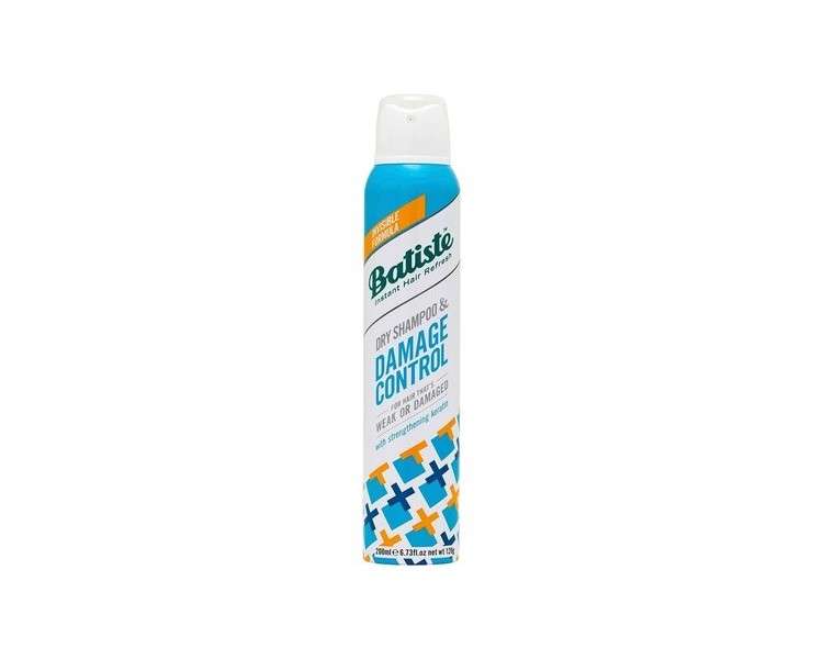 Batiste Damage Control Dry Shampoo 200ml with Keratin