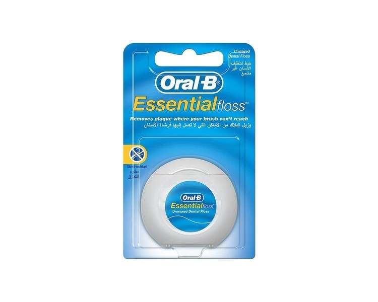 Oral B Unwaxed Dental Floss 50m