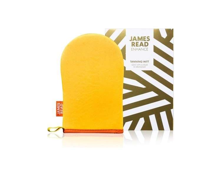 James Read New Tanning Mitt for Flawless Streak Free Results Self Tan Evenly Distributes Any Tanning Solution Reusable and Machine Washable Suits all Skin Tones Use on Face and Body