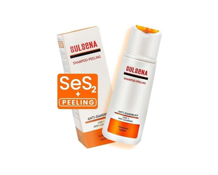 Sulsena Peeling Shampoo Anti-Dandruff Shampoo for Itchy Scalp and Psoriasis 150ml