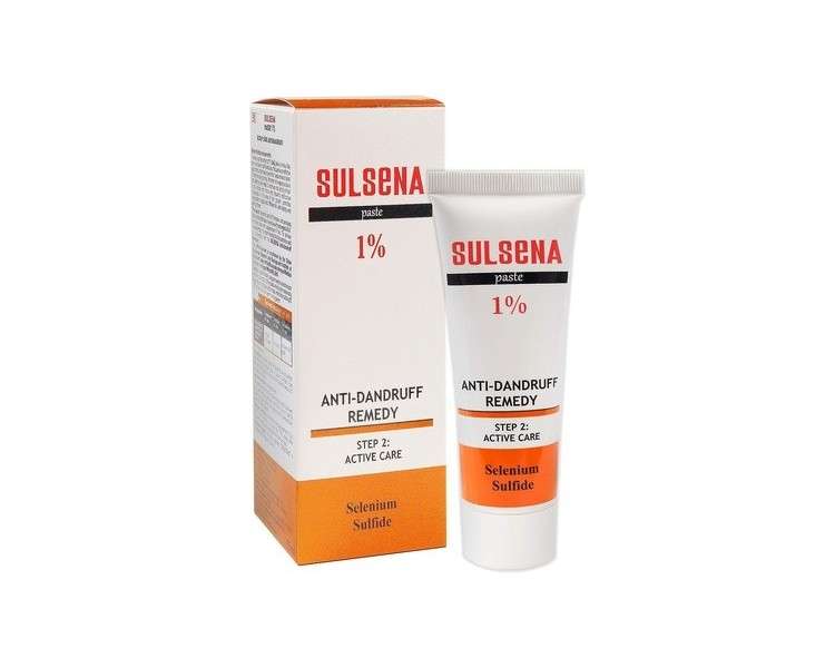 Sulsena Anti-Dandruff Pasta 1% Medical Women's and Men's Active Ingredient Complex Improves Hair Condition and Appearance