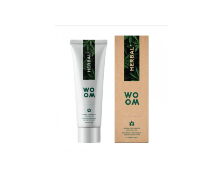 Vegan Toothpaste Herbal Plus by Woom Spain - No Fluor