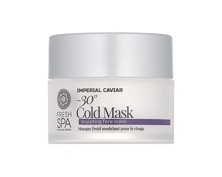 Natura Siberica Modelujca Mask for Face -30 Cold Mask Imperial Caviar