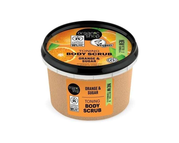 Organic Shop Sicilian Orange Body Scrub 250ml