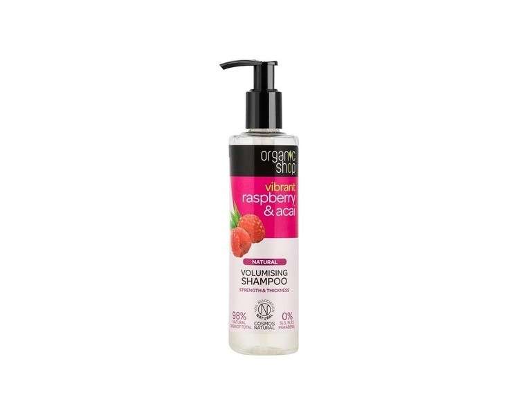 Organic Shop Raspberry & Acai Volumising Shampoo