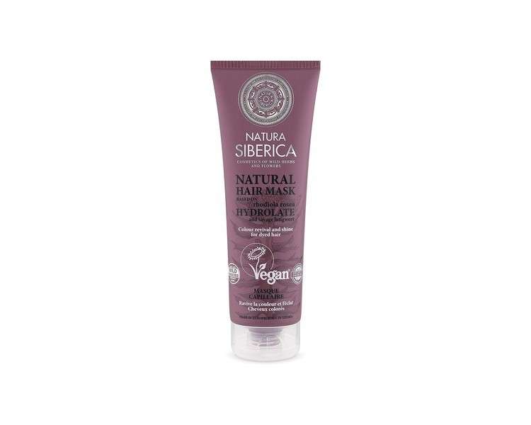 Natura Siberica Natural Hair Mask Colour Revival and Shine for Coloured Hair 200ml