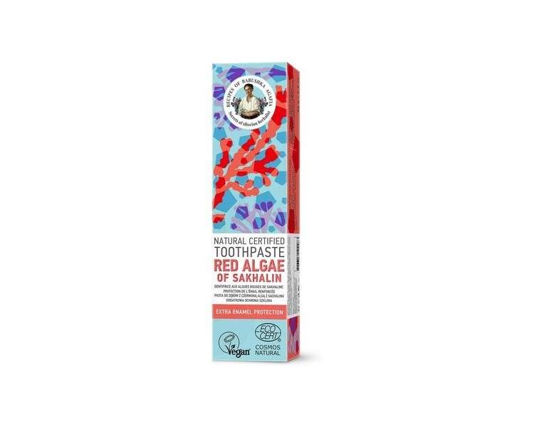 Grandmother Agafia Toothpaste Set of Three Red Algae 85g