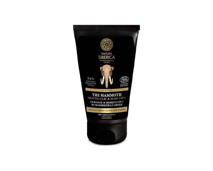 NS Men Shaving Clay & Mask 2-in-1 The Mammoth 150ml