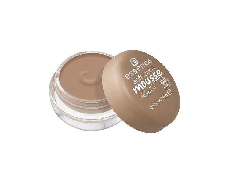 essence Soft Touch Mousse Make-Up Foundation No. 03 Matt Honey 16g