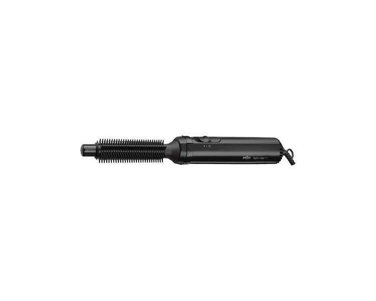 Braun Satin Hair 1 Hot Air Curling Brush with Brush Attachment AS 110 Black