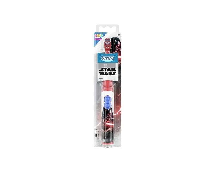 Oral-B Kids Electric Toothbrush with Extra Soft Bristles For Gentle Cleaning - Star Wars