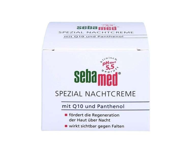 Sebamed Special Night Cream Face Cream with Q10 and Panthenol 50ml