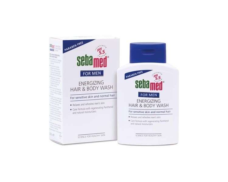 Sebamed For Men Energizing Hair & Body Wash 200ml