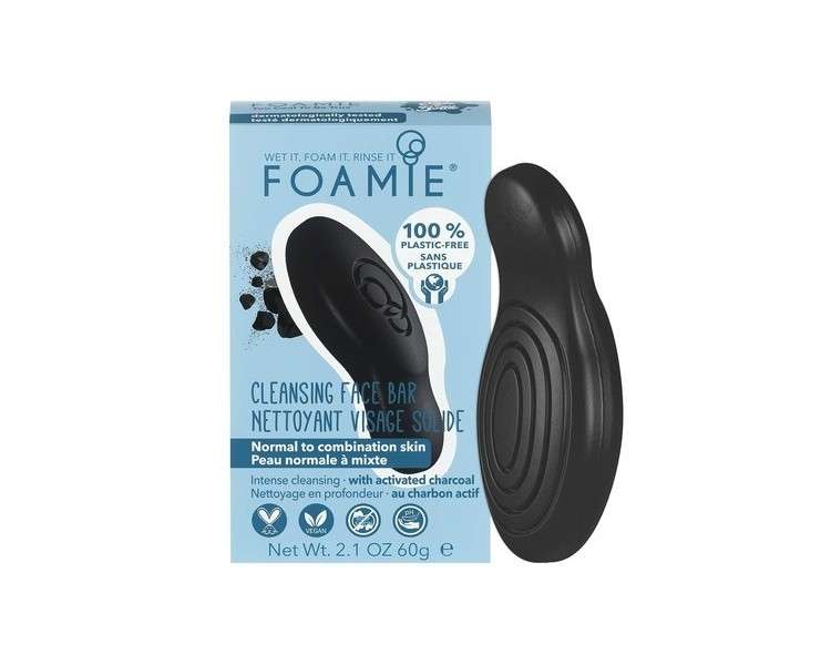 Foamie Cleansing Face Bar Activated Charcoal 60g