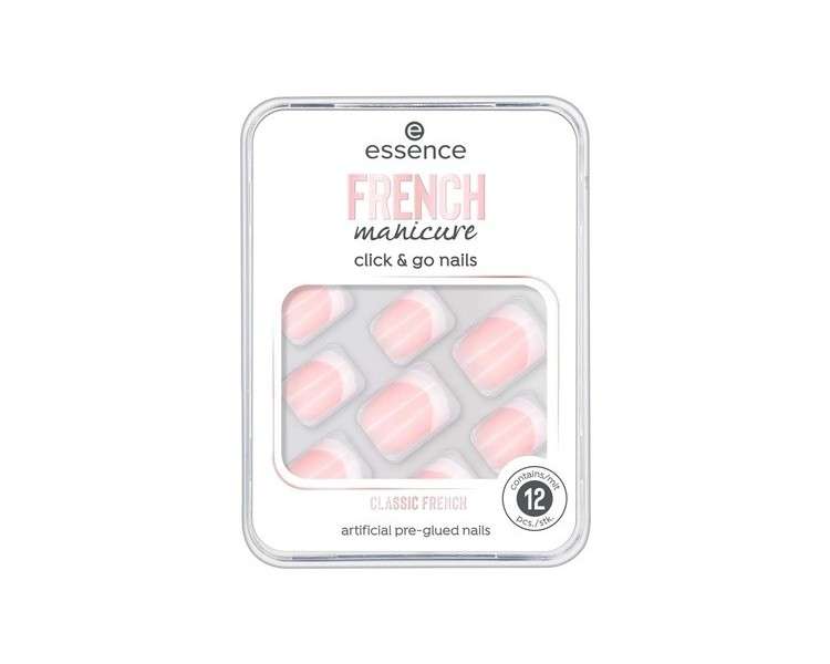 Essence French Manicure Click & Go Nails 01