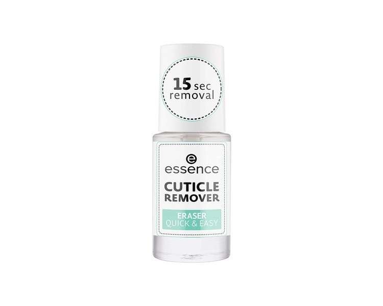 Essence Cuticle Remover Eraser Quick & Easy Nail Care 8ml