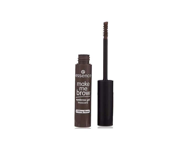 Essence Make Me Brow Eyebrow Gel Mascara 04 Brown 3.8ml