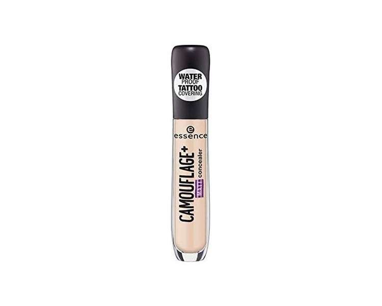 Essence Camouflage+ Matt Concealer 023 Warm Sand Waterproof Tattoo Coverup 5ml