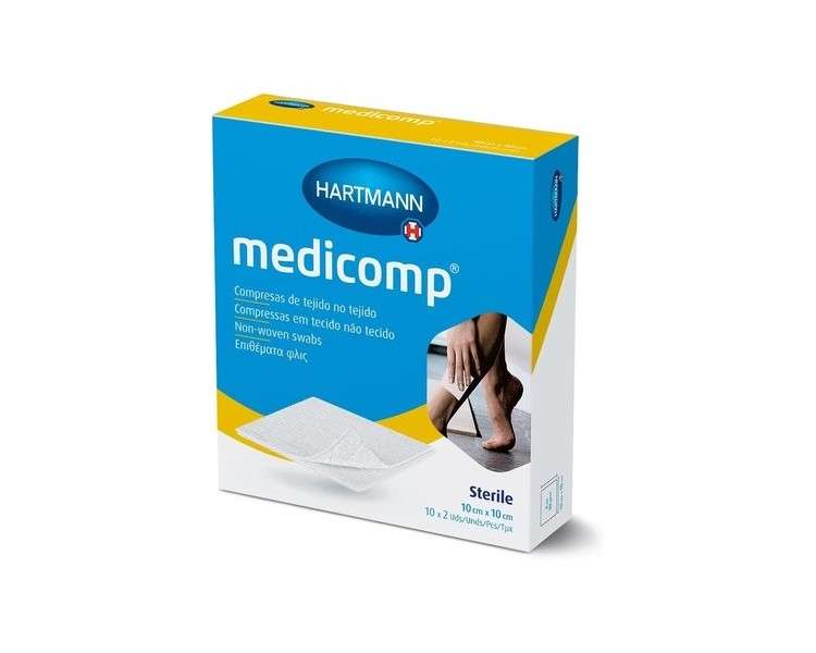 Compresa Medicomp S/Tejer 10x10cm 10x2