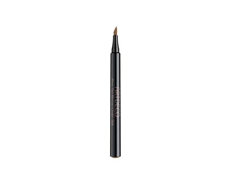 ARTDECO Pro Tip Brow Liner Liquid Long-Lasting Eyebrow Pencil for Shaping, Filling, and Combing 1ml 34 Blonde Tip