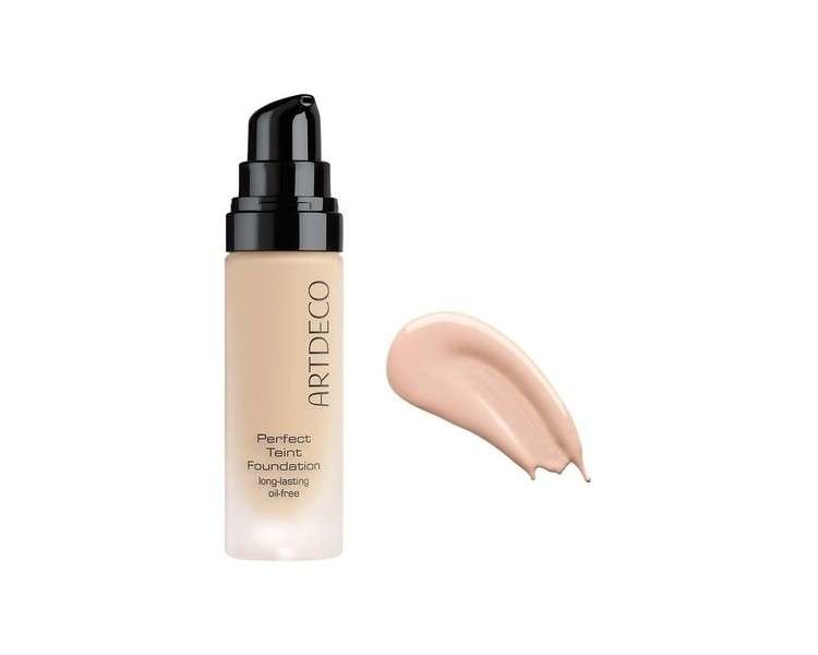 ARTDECO Perfect Complexion Foundation Long-Lasting Liquid Foundation without Oil and without Mask Effect 20ml 4 Pure Porcelain